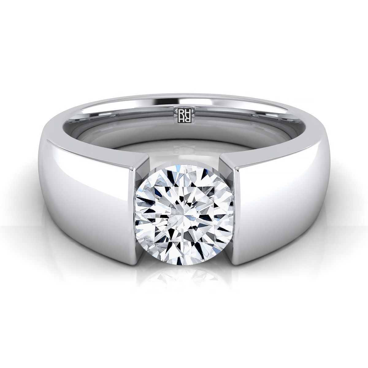 Men's Diamond Solitaire Ring – David's Antiques & Jewelry